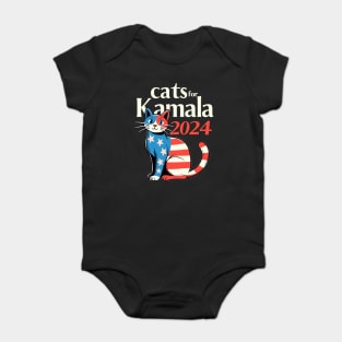 Cats For Kamala Baby Bodysuit